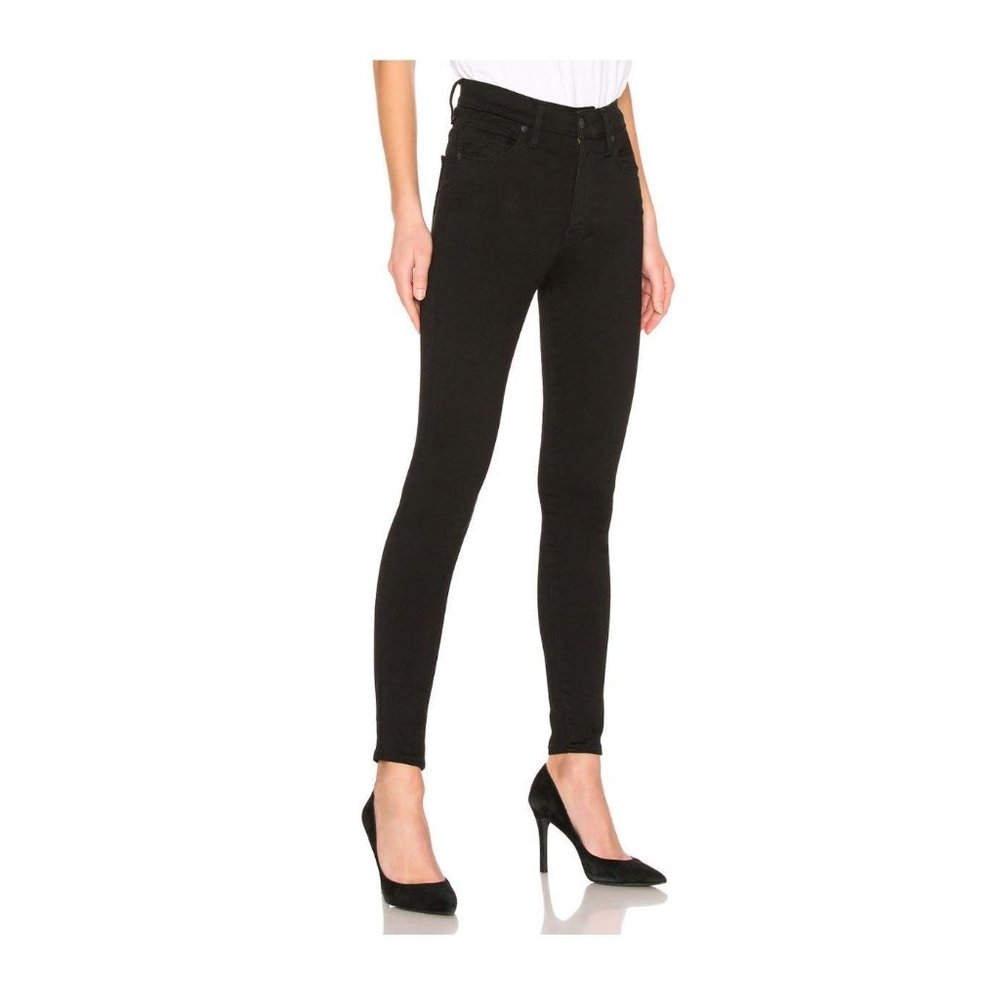 NWT LEVI'S Mile High Super Skinny in Black Size 25 - Picture 3 of 7